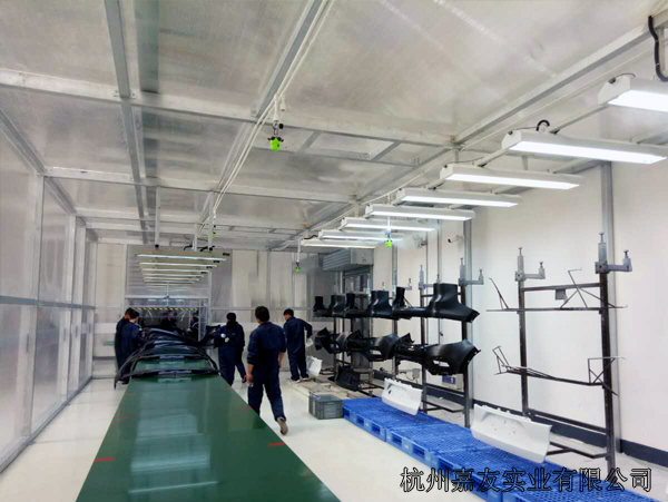 吉利喷涂车间加湿案例4